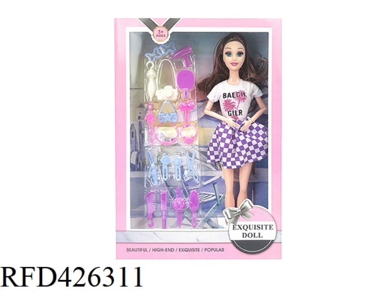 11.5 INCH SOLID BODY 9 JOINT FASHION BARBIE