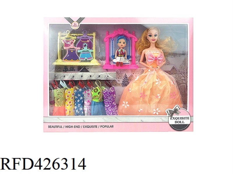 11.5 INCH SOLID BODY 9 JOINT FASHION BARBIE