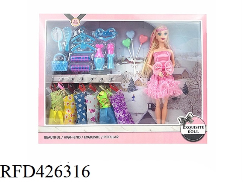 11.5 INCH SOLID BODY 9 JOINT FASHION BARBIE