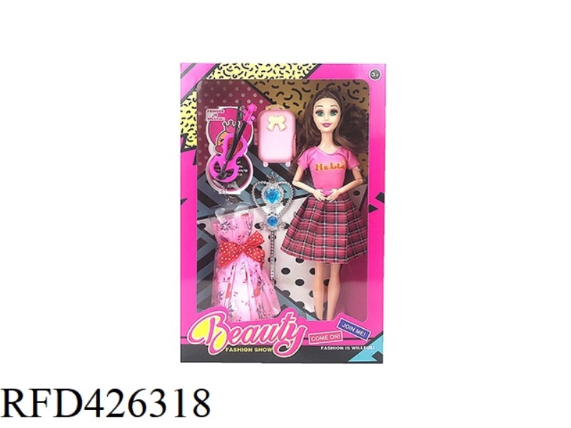 11.5 INCH SOLID BODY 9 JOINT FASHION BARBIE