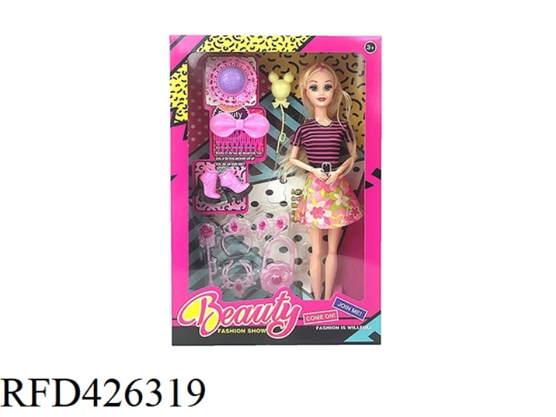 11.5 INCH SOLID BODY 9 JOINT FASHION BARBIE