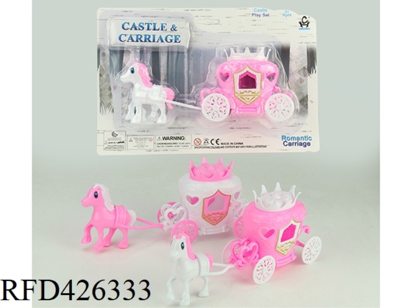 PINK CROWN PRINCESS CARRIAGE