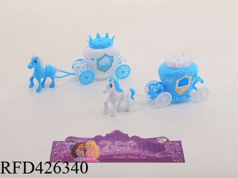 BLUE CROWN PRINCESS CARRIAGE