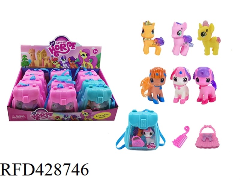 PONY SCHOOL BAG 12PCS
