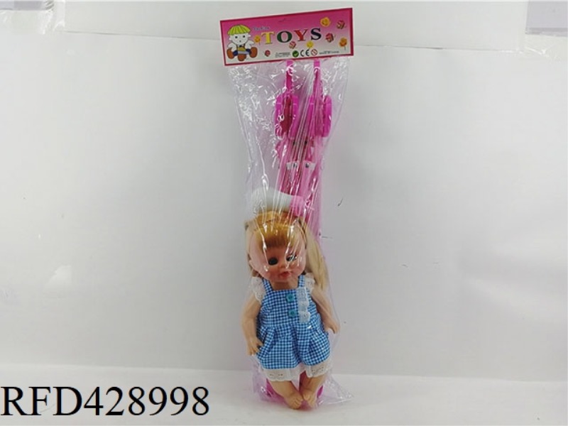 BABY STROLLER WITH PEE DOLL