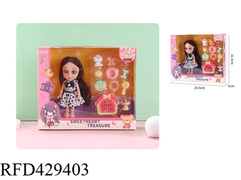 6 INCH DOLL PLAY HOUSE