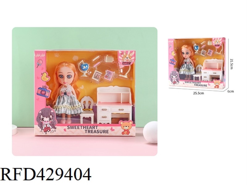 6 INCH DOLL PLAY HOUSE