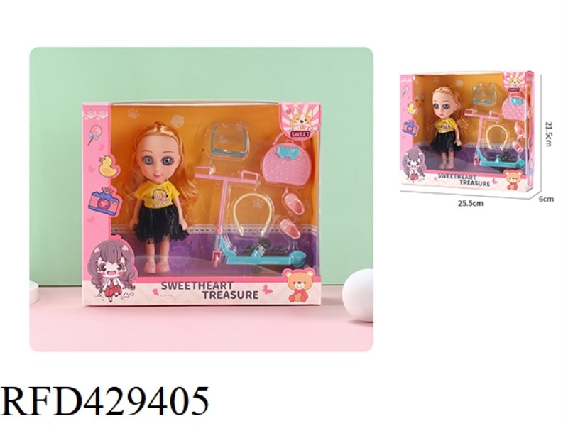 6 INCH DOLL PLAY HOUSE