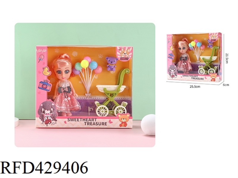 6 INCH DOLL PLAY HOUSE
