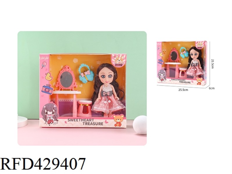 6 INCH DOLL PLAY HOUSE