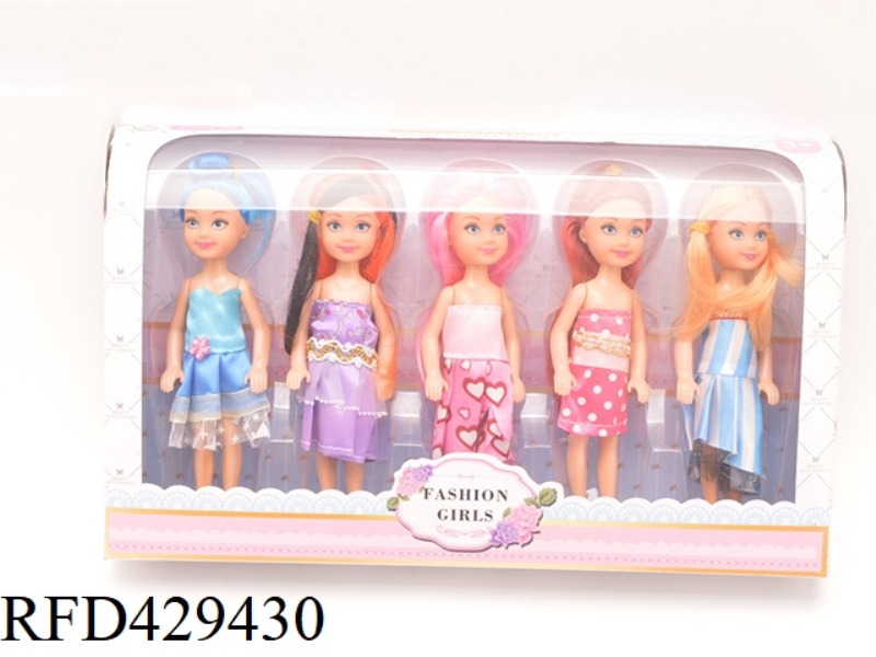 5 INCH BARBIE 5 PACK