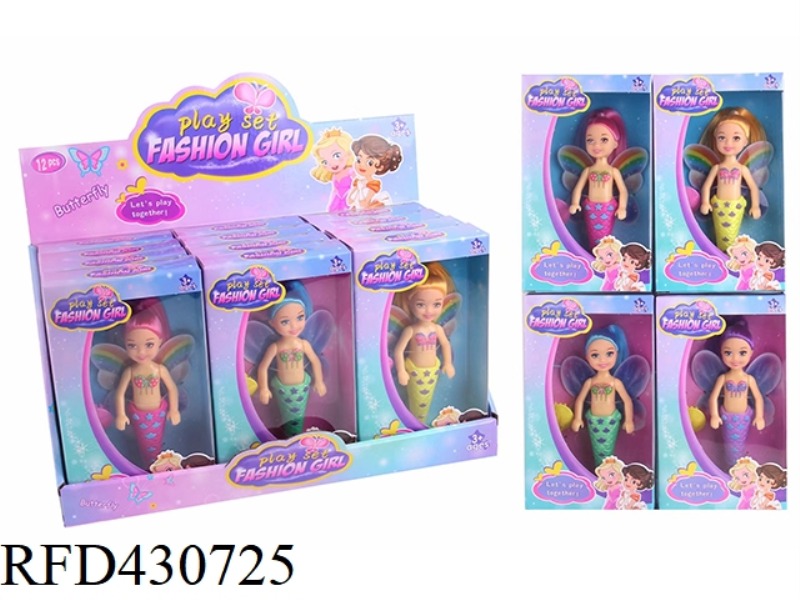6 INCH MERMAID 12PCS
