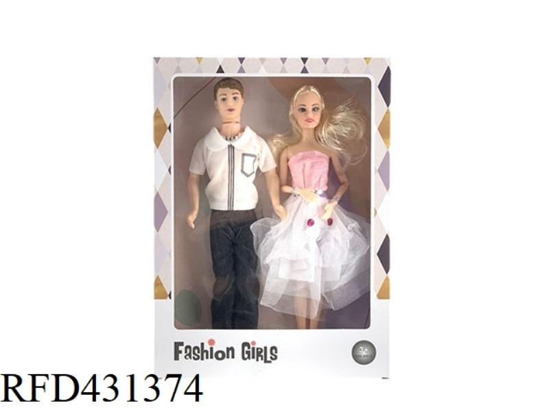 11.5 INCH FASHION DRESS MEN AND WOMEN MIX