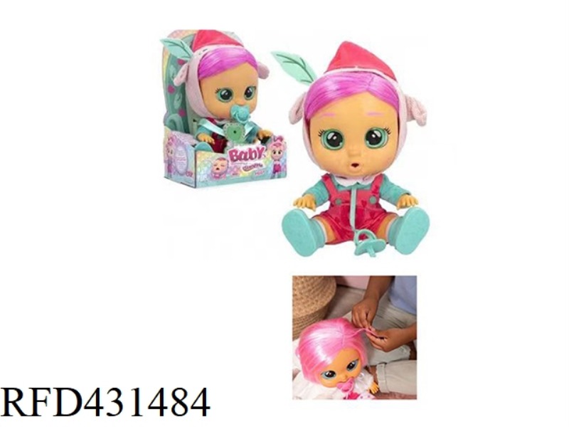 FAIRY TALE PLUSH THREE LITTLE PIGS 10TH GENERATION 14 INCH VINYL CRYING HAIR GIRLS EDITION DOLL WITH
