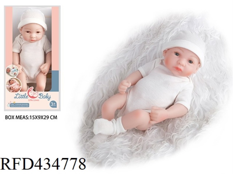 28 CM FULL SOFT PLASTIC REBIRTH DOLL HIGH SIMULATION BABY DOLL