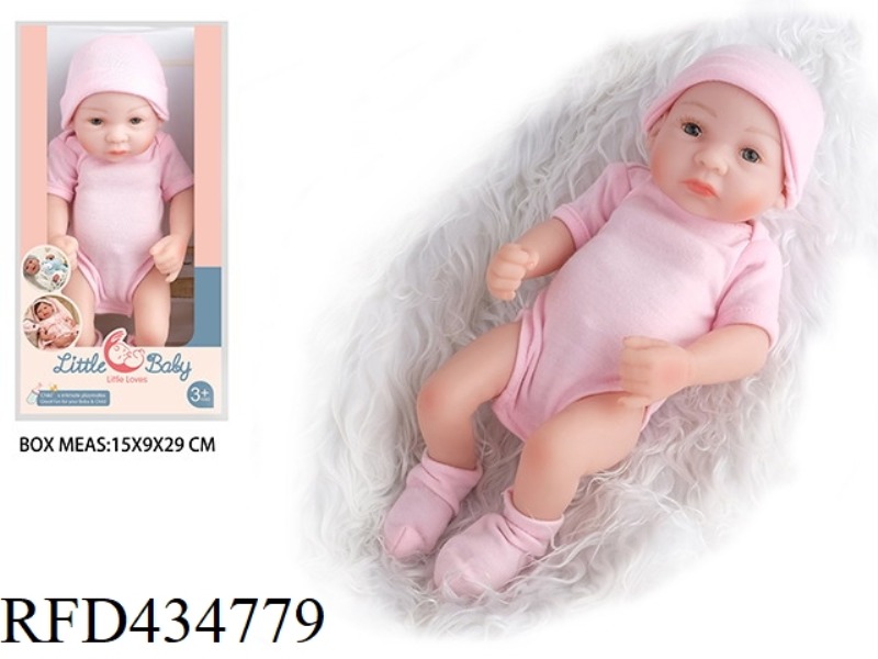 28 CM FULL SOFT PLASTIC REBIRTH DOLL HIGH SIMULATION BABY DOLL