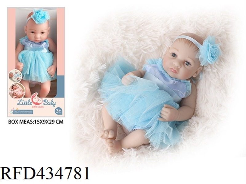 28 CM FULL SOFT PLASTIC REBIRTH DOLL HIGH SIMULATION BABY DOLL