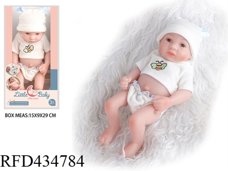 28 CM FULL SOFT PLASTIC REBIRTH DOLL HIGH SIMULATION BABY DOLL