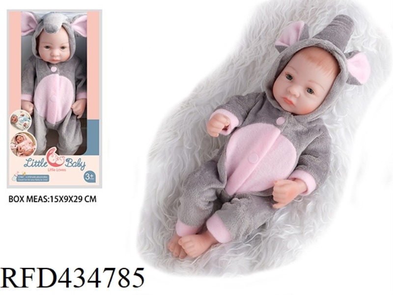 28 CM FULL SOFT PLASTIC REBIRTH DOLL HIGH SIMULATION BABY DOLL