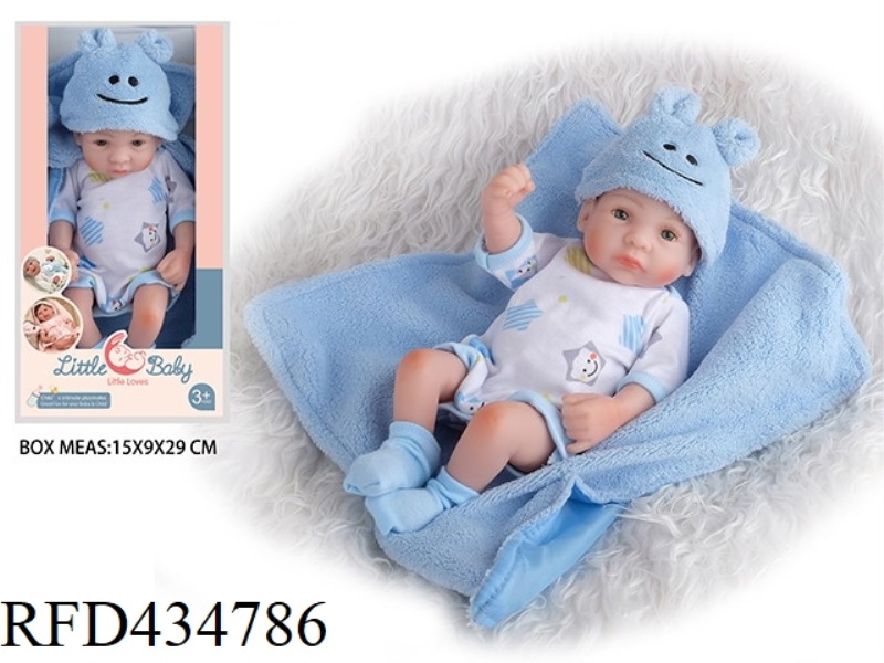 28 CM FULL SOFT PLASTIC REBIRTH DOLL HIGH SIMULATION BABY DOLL
