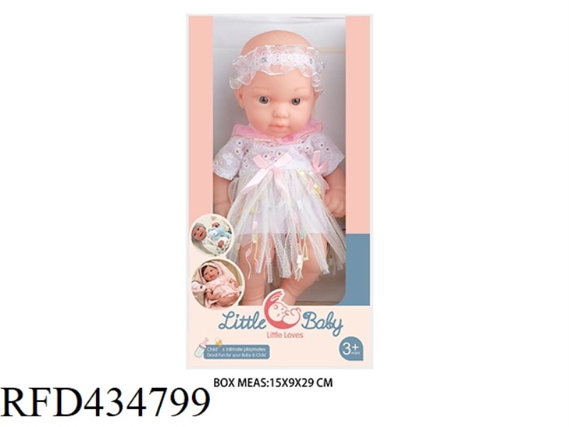10 INCH NEWBORN BABY DOLL FULL VINYL