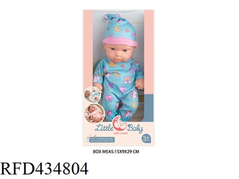 10 INCH NEWBORN BABY DOLL FULL VINYL