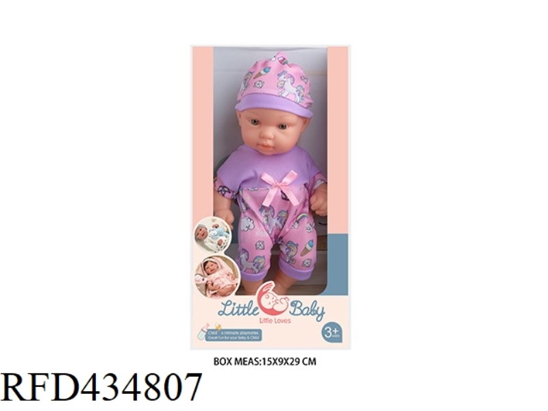 10 INCH NEWBORN BABY DOLL FULL VINYL