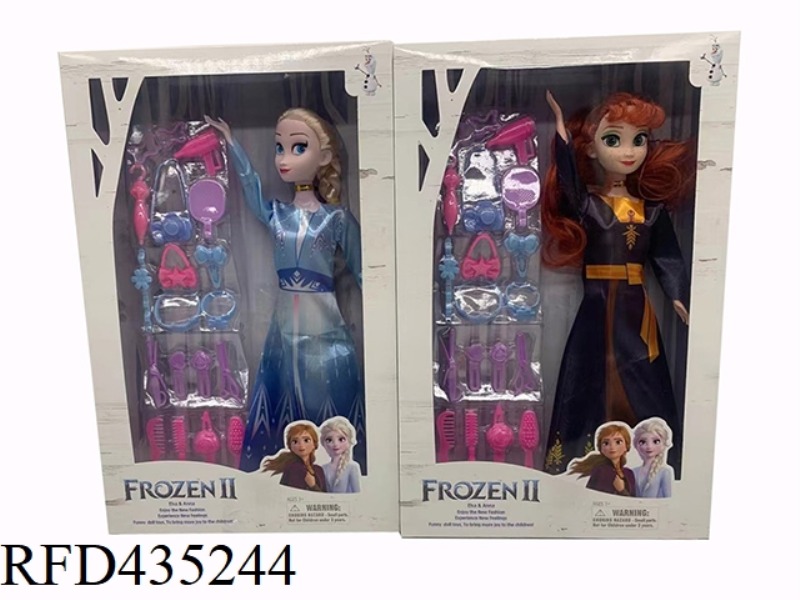 11.5 INCH SOLID BARBIE 2 MIXED PACKS, SNOW TREASURE, BLISTER ACCESSORIES