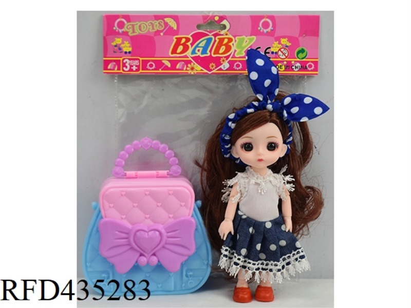 6 INCH SOLID BODY 13 JOINTS LITTLE LOLITA WITH TOTE BAG