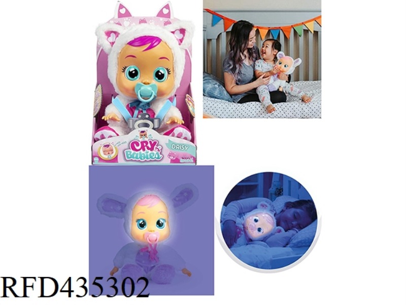 PETER THE CAT-6TH GENERATION 14 INCH VINYL CRYING DOLL WITH LUMINOUS FUNCTION WITH PLUSH HEATING WIT
