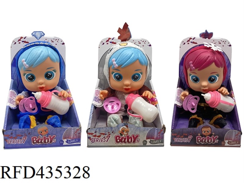 7TH GENERATION 14 INCH VINYL DIAMOND AKIBA SISTERS AND SNOW TREASURE CRY BABIES-TUTTI FRITTI WITH FO