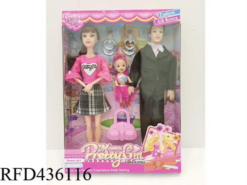 11 INCH 9 JOINT BIG FOOT BARBIE DOLL