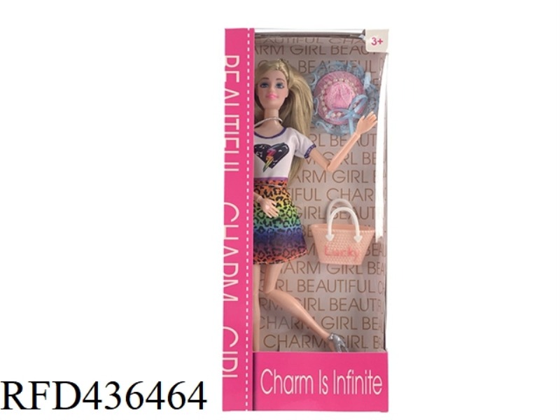 11 INCH 11 JOINT BODY DOLL WITH ACCESSORIES