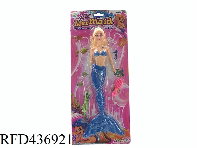 MERMAID WITH COMB AND GRASS