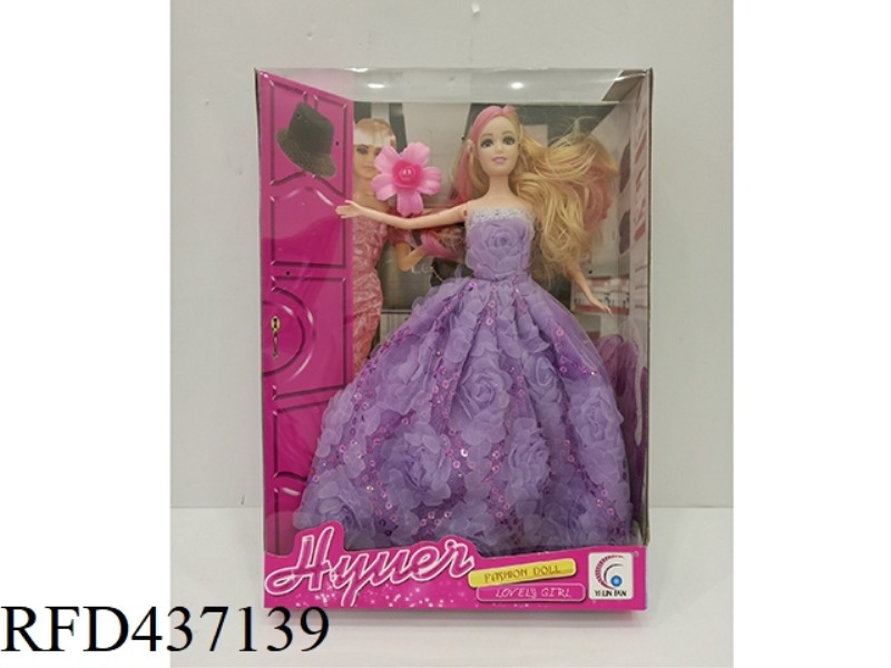 11 INCH FASHION SOLID BARBIE WINDOW BOX