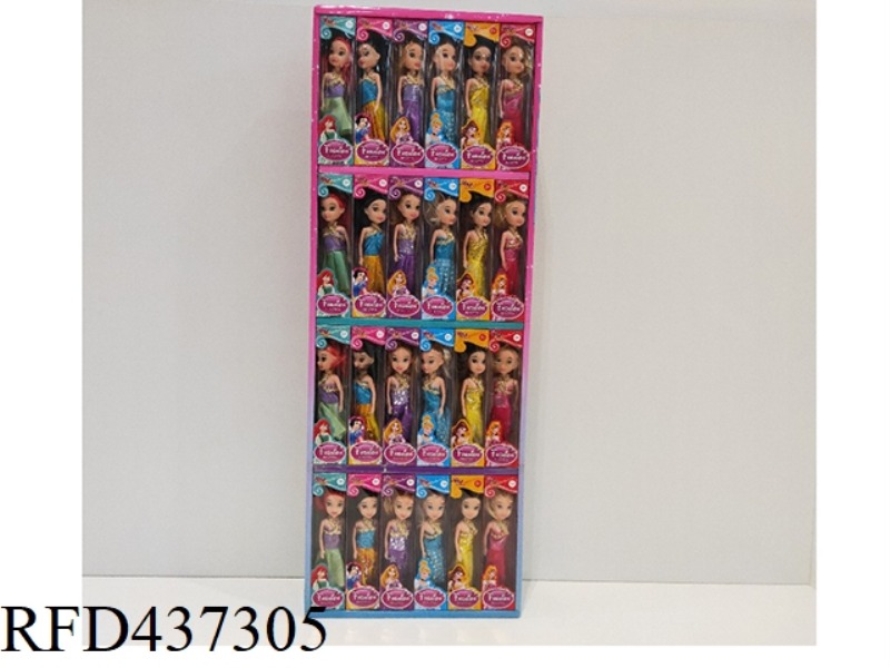 7-INCH DISNEY 6 RECTANGULAR 48PCS