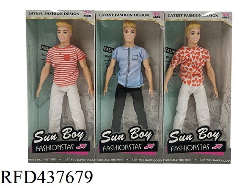 11.5 INCH SOLID CASUAL MEN'S 3 MIXED