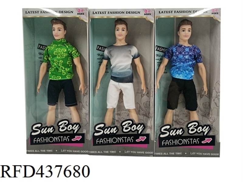 11.5 INCH SOLID CASUAL MEN'S 3 MIXED
