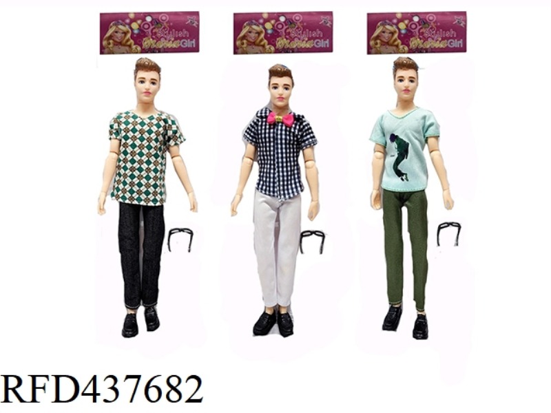 11.5 INCH 11 JOINTS SOLID CASUAL MEN'S 3 MIXED