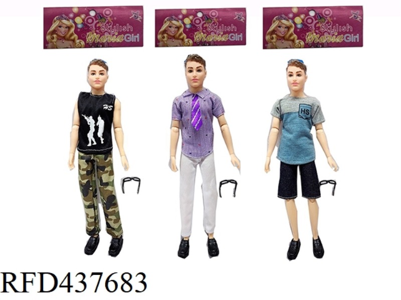 11.5 INCH 11 JOINTS SOLID CASUAL MEN'S 3 MIXED
