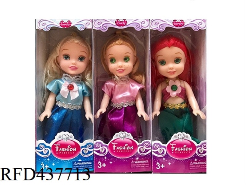 6 INCH EMPTY DISNEY PRINCESS BARBIE 3 MIXES