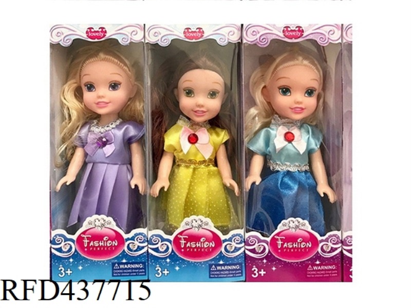 6 INCH EMPTY DISNEY PRINCESS BARBIE 3 MIXES