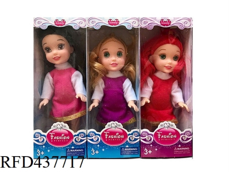 6 INCH EMPTY PRINCESS MARTHA BARBIE 3 MIXES