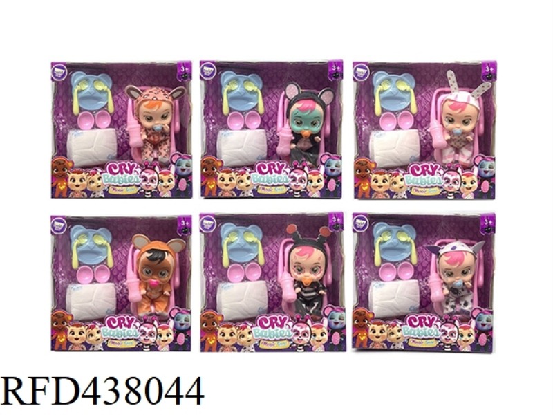 7 INCH INJECTION MOLDING SOLID BODY FAT BOY HALLOWEEN ELF WILL CRY AND CRY DOLL WITH FOUR-TONE IC
