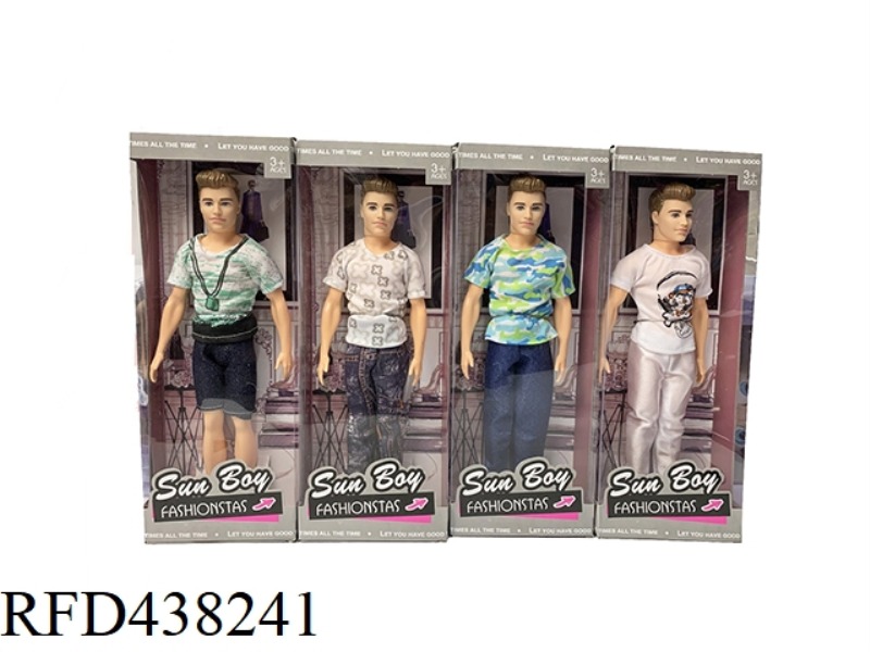 11 INCH WINDOW BOX SOLID FASHION MAN BARBIE
