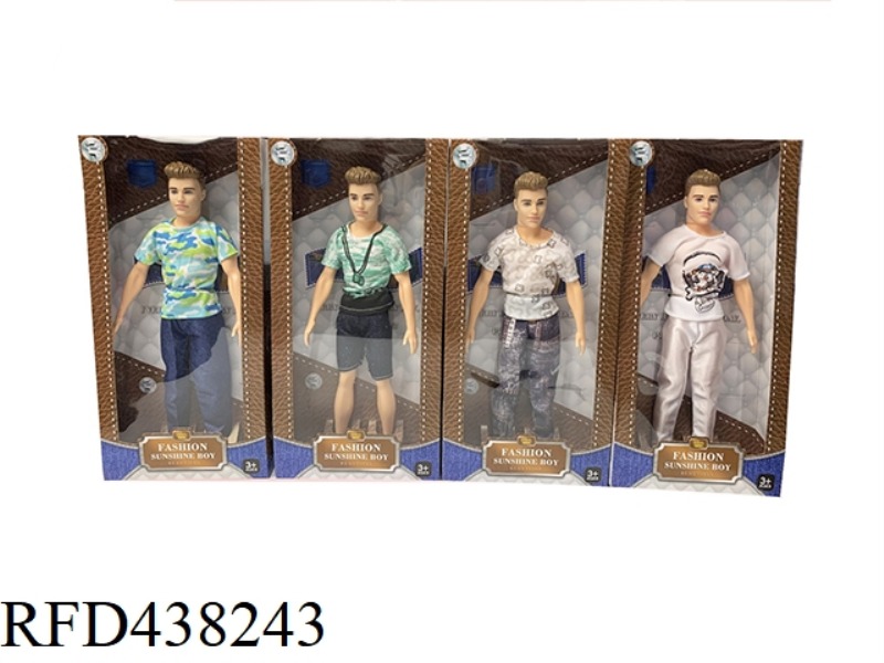 11 INCH WINDOW BOX SOLID FASHION MAN BARBIE