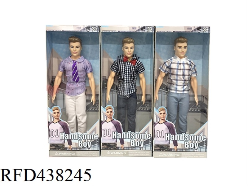 11.5 INCH WINDOW BOX SOLID FASHION MAN BARBIE