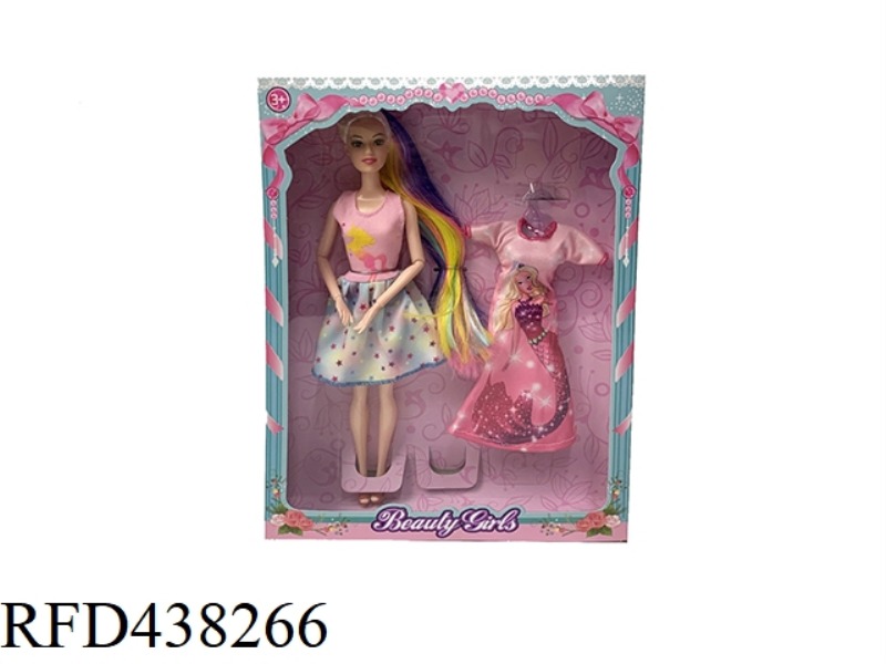 11.5 INCH WINDOW BOX SOLID FASHION BARBIE