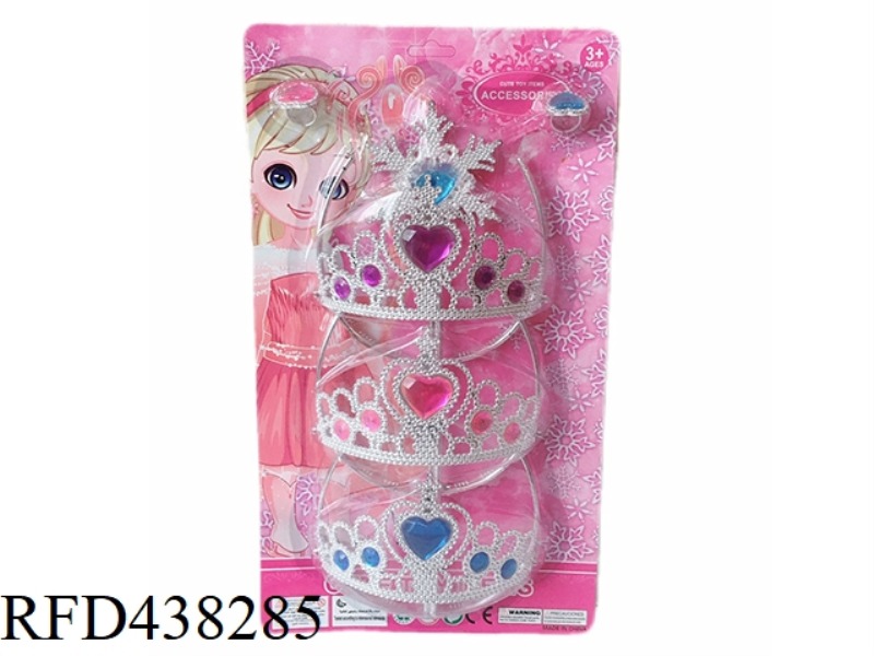 NEW CROWN + SNOWFLAKE CANE RANDOM COLOR
