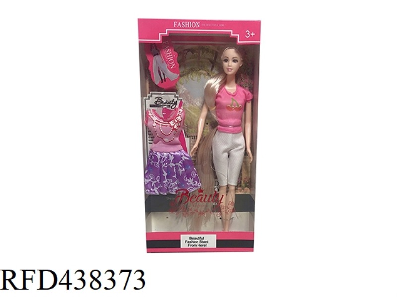 11.5 INCH LIVE FASHION BARBIE WITH CLOTHES